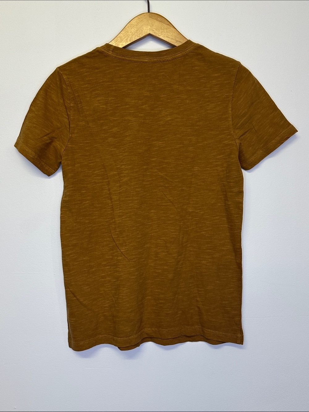 Fender Mustard Short Sleeve Tee with White Logo - Picture 4 of 4